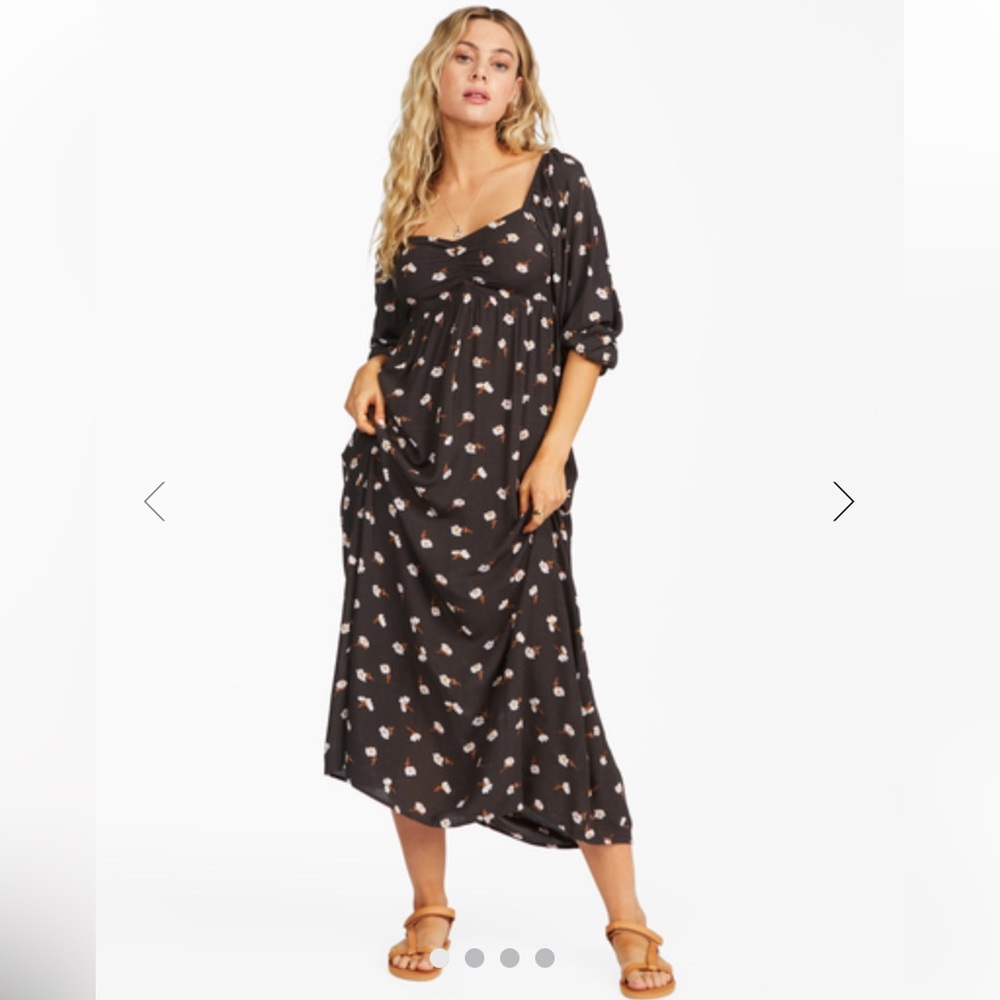 Billabong Swept Away Midi Dress